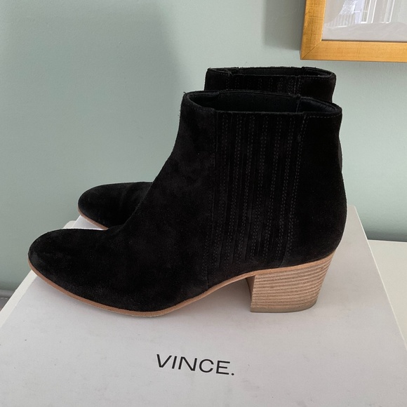 VINCE Haider suede bootie Sz. 7.5 - Picture 5 of 7